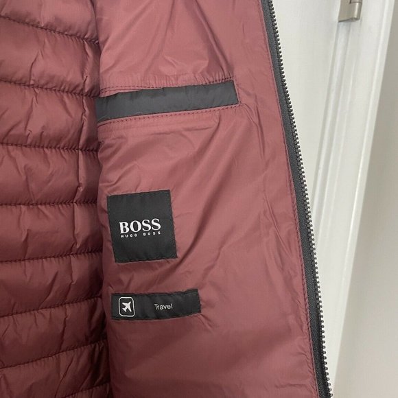 NWT Boss Hugo Boss Callero Quilted Lined Hooded Jacket - Size 40 --  $545 - Picture 9 of 10